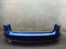 AUDI A4 BUMPER REAR SCUBA BLUE