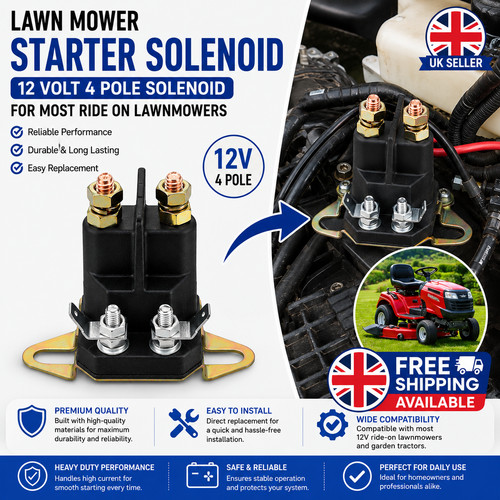 Lawn mower starter - mower,
