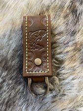 HANDMADE LEATHER BELT LOOP / DANGLER -BUSHCRAFT/ KNIFE/SAW/KEYS