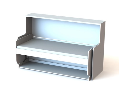 Off horizontal wall bed - horizontal,