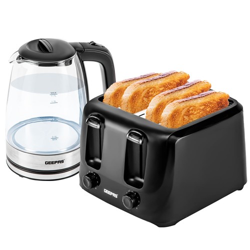 Geepas slice bread toaster - slice,