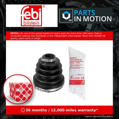 Joint boot fits fiat punto - cv,