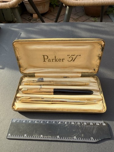 Vintage parker pen - pen, trio