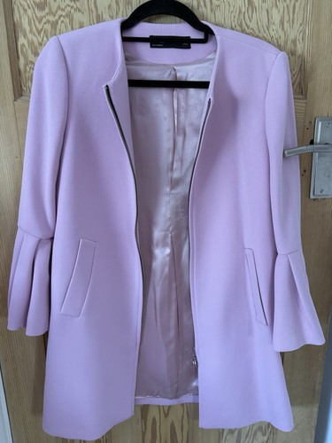 Zara women pink coat - women’s,