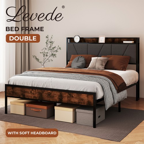 Levede heavy duty double bed - levede,