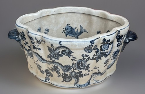 Large blue white chinoiserie - large,
