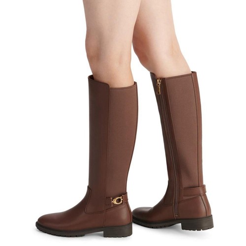 Coach faith leather boots - faith,