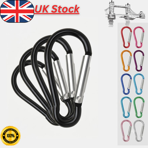 100 carabiner clip - x5-10-50-100,