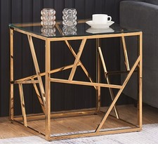 Glass And Metal Square End