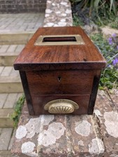 Antique Mahogany Cash Register