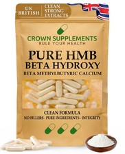 HMB Capsules Beta Hydroxy Beta Methylbutyric Clean Supplements Crown Supplements