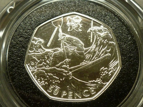 Olympic 50p coins royal mint - coins,