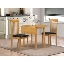 Dining Kitchen Table Set Oak