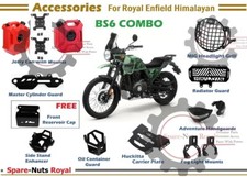 Fit For Royal Enfield "Himalayan 411 Black Jerry Can Pair Combo of 10 Pcs"