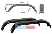 A Pair of 7" X 48" Tandem