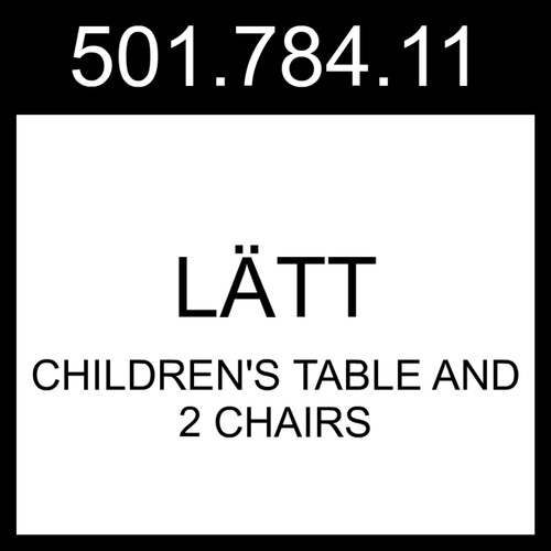 Ikea lätt children table - ikea, children's