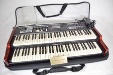 Hammond SK2 Dual 61-key Stage Keyboard Combo Organ Tested W/Genuine Soft Case