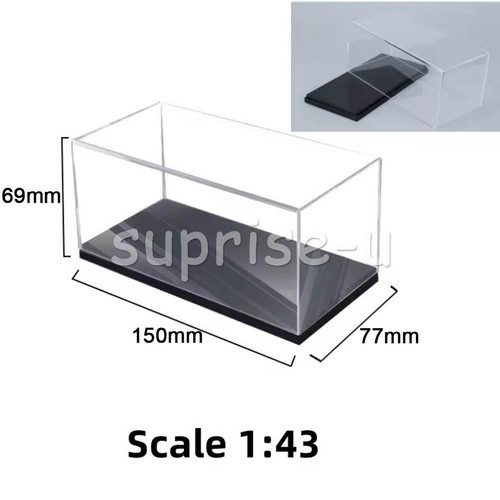 Transparent acrylic - 1:43,