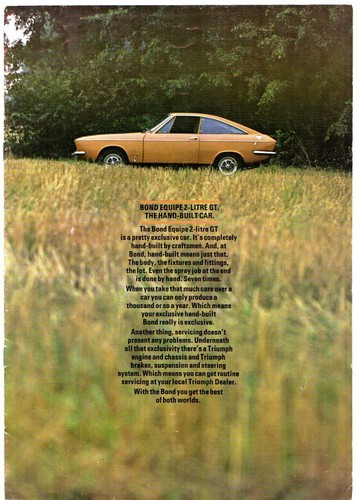 Bond equipe litre gt - bond, 2-litre
