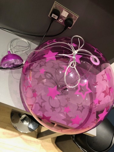 Used pink star kartell fly - star,
