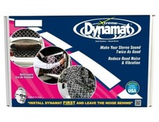 DYNAMAT Xtreme Bulk Sound Deadening Pack new BLACK 36sq ft 9 Sheets 18"x32"