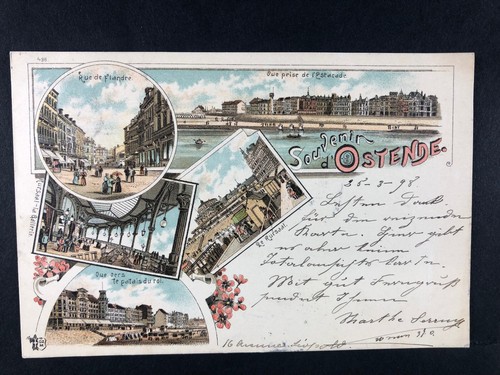 Postcard souvenir east end - souvenir,