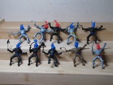 Vintage Timpo medieval knights plastic toy soldiers 1/32