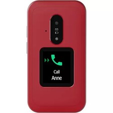 Doro Leva E30 7.11 cm (2.8inch) 142.7 g Red White Feature phone