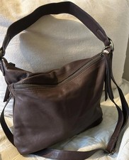 Fat Face Brown Leather Slouch