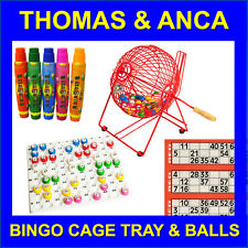 Bingo Cage Machine Tray & Balls Free 15ml Bingo Dabbers or Bingo Tickets  9" 