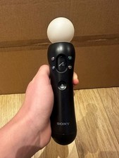 Sony PS3-4 Move Motion Wireless Controller - Black  PlayStation 3-4