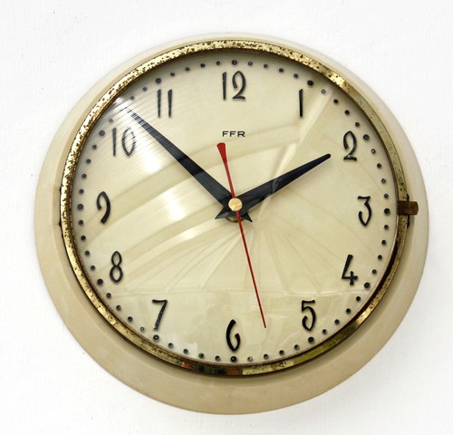 Vintage 20cm ffr wall clock - 20cm,