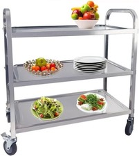 3-Tier Stainless Steel Utility