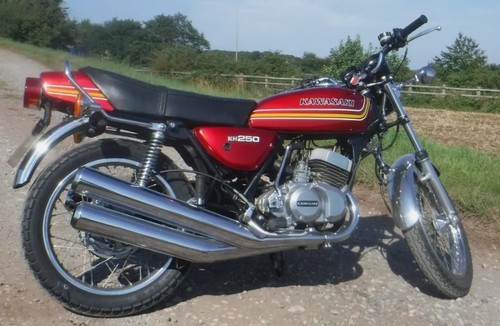 Kawasaki kh250 complete - kh250,
