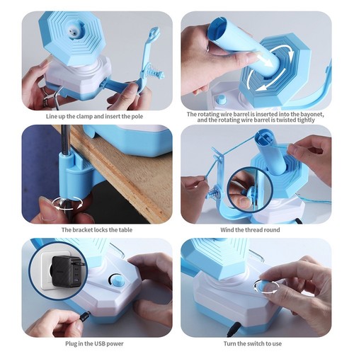 Electric wool winder - electric,
