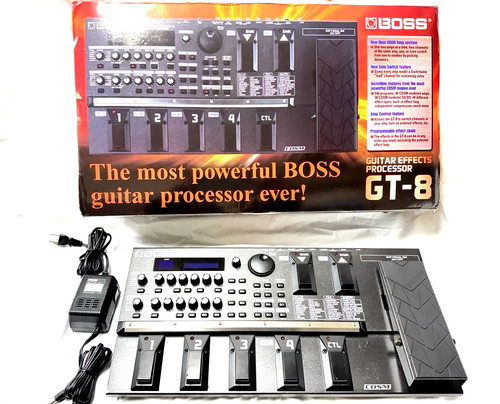 Boss guitar effects - boss, gt-8