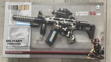 World of Gun Special Toy Military MP5 SMG 55cm Torch Light Sound Camouflage