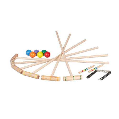 Croquet game players - game,
