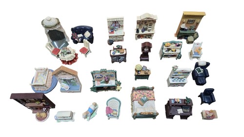 Lot miniature dollhouse - lot, of