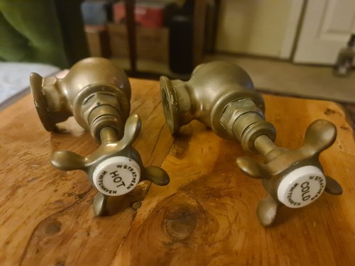 Pair antique globe - pair, of