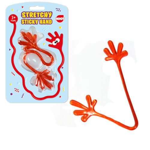Slap red stretchy sticky - sticky, hands