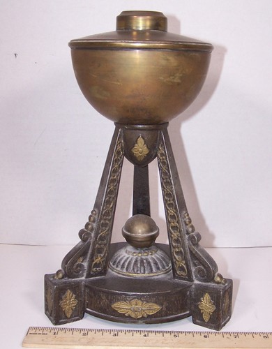Antique brass and bronze oil - antique,