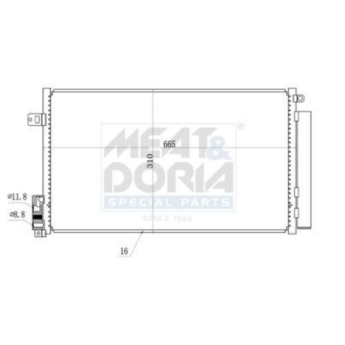 Air conditioning condenser for - condenser,