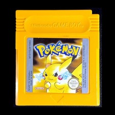Pokémon Yellow Nintendo Game Boy  Gameboy WORKING BATTERY - Great Condition