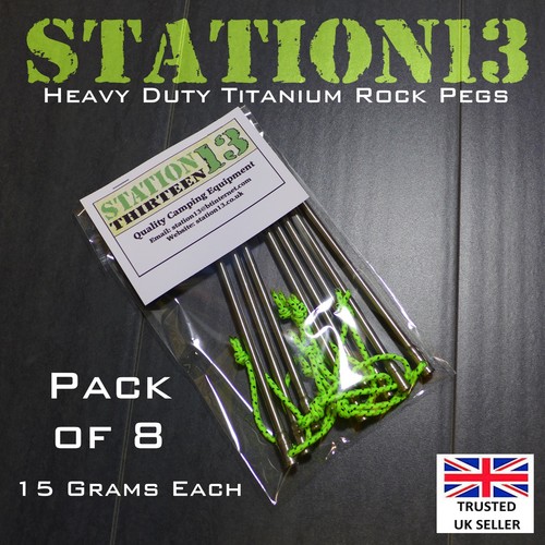 Titanium rock nail - titanium,