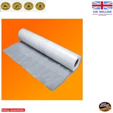 Extra Thick 2M x 20M Clear Polythene Sheeting - UV Stabilized & Tear Resistant
