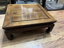19th Century Qing Dynasty Chinese Antique Rosewood Low Table Kang Table