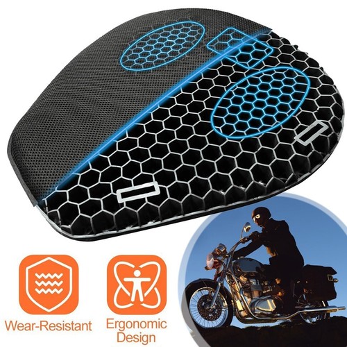 Motorcycle honeycomb gel seat - honeycomb,