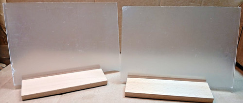 Sign holder shape - holder, l-shape
