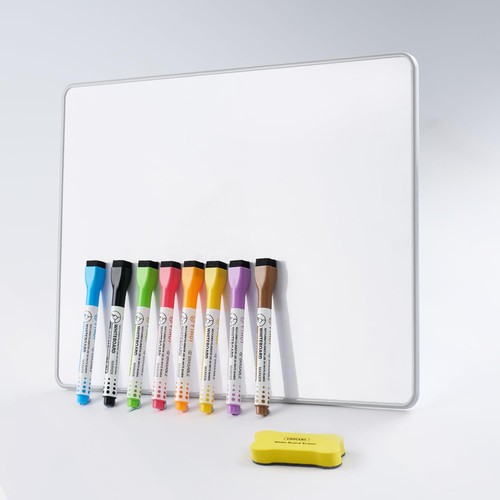 Whiteboard with grey - whiteboard,